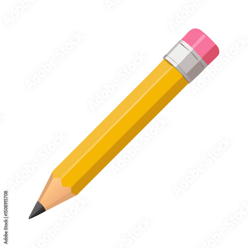 pencil isolated on white background