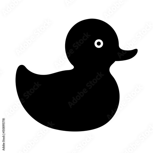rubber duck on white background