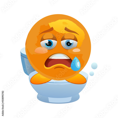 toilet latrine doing emoji