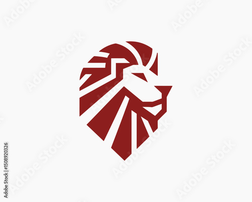Lion Face Logo Design For Brand Identity