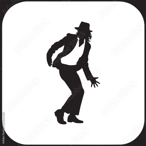 Expressive Dancer in Mid-Spin Silhouette

Powerful Dance Leap Vector Illustration

Contemporary Dancer in Motion Silhouette Art

Hip-Hop Dancer in Action Pose Vector

Ballet Dancer Striking a Bold Pos
