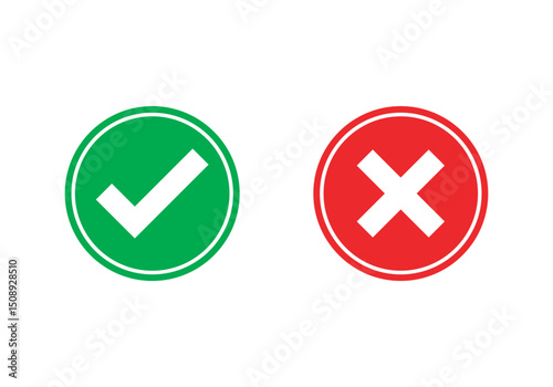 yes and no buttons