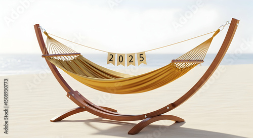 Relaxing Hammock on Tropical Beach Ultimate Vacation Vibe