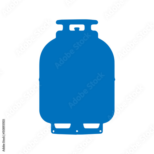 LPG gas cylinder icon