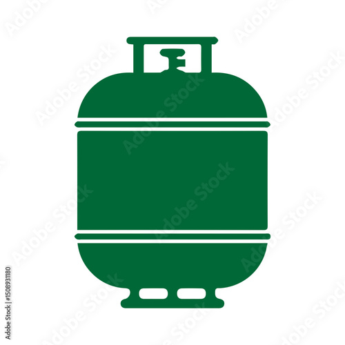LPG gas cylinder icon