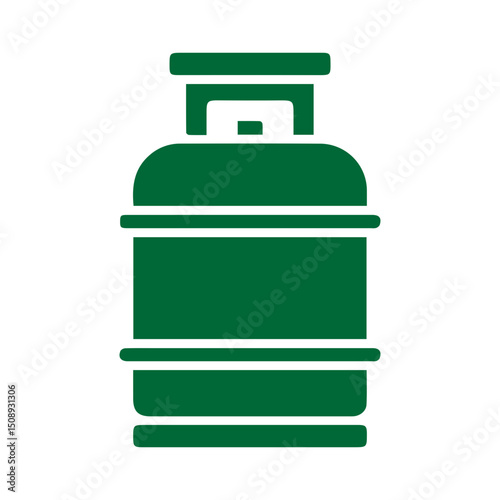LPG gas cylinder icon