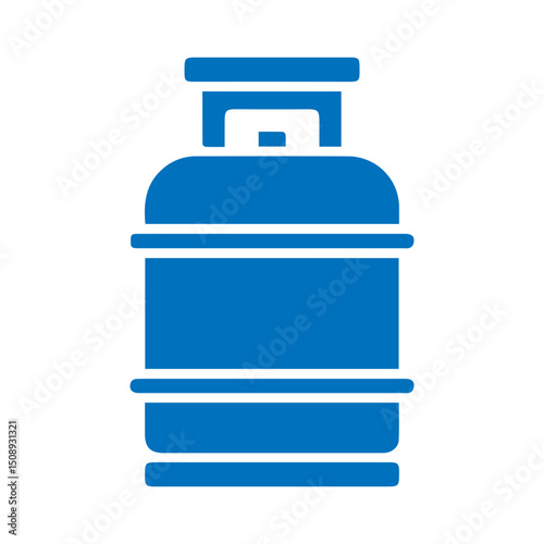 LPG gas cylinder icon