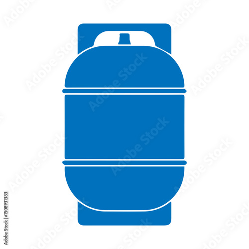 LPG gas cylinder icon