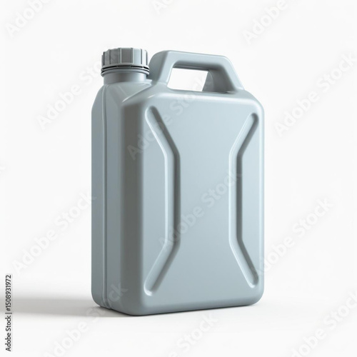 plastic bottle isolated on white
