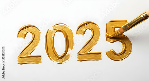 Golden 2025 New Years Resolution Inspiration