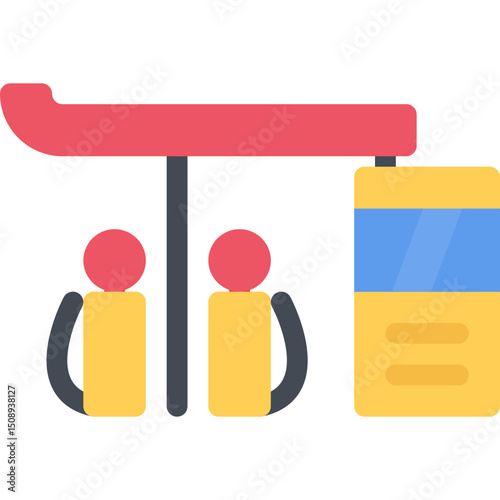 gas station