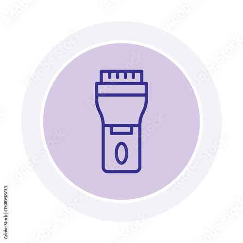 Trimmer color circle icon , vector, pixel perfect, illustrator file 
