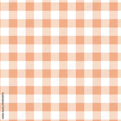 Pastel color gingham check seamless pattern design