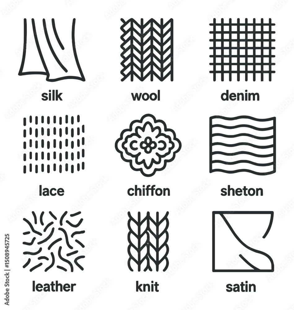 Fototapeta premium set of abstract symbols