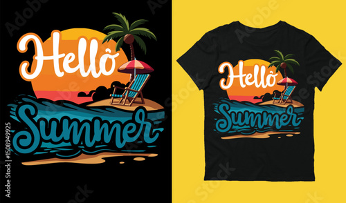 Summer T-shirt Design