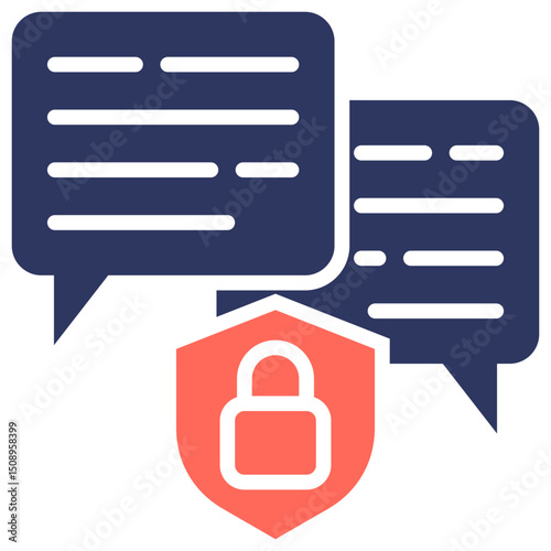 Secure Messaging Icon
