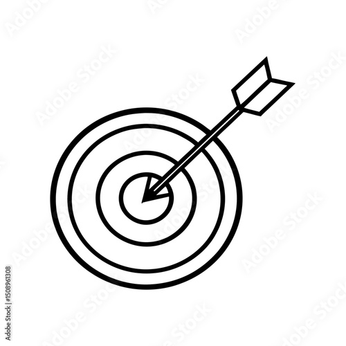 dart hitting target
