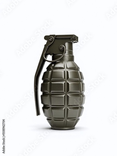 grenade isolated on white