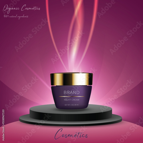Beauty product social media post and ads design