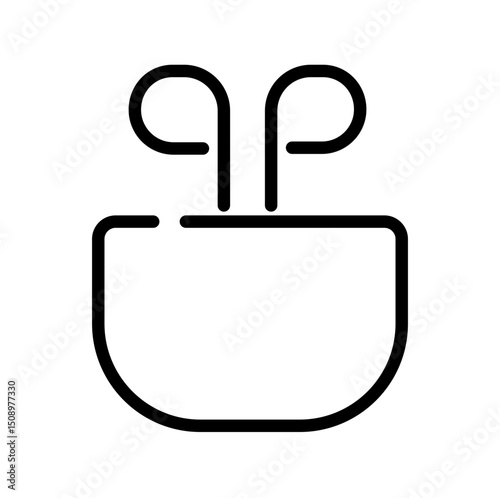 air pad vector icon