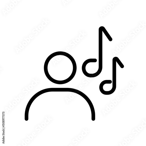 musician vector icon