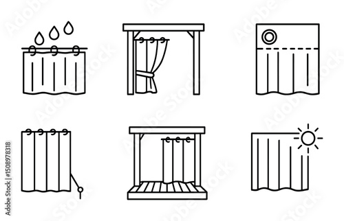 Minimalist curtain design and installation guide for home and outdoor spaces