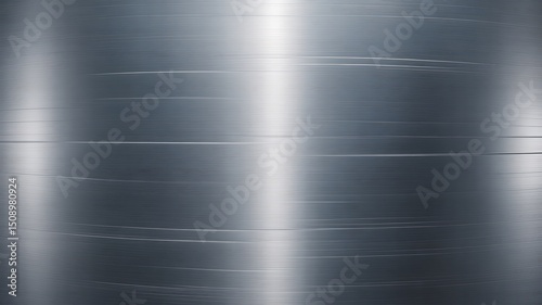 Brushed metal texture background steel gray