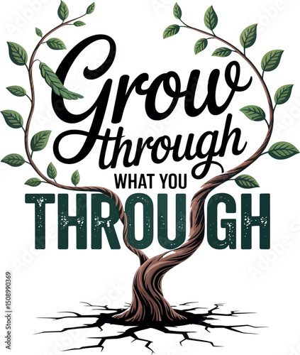 gardening svg typography design