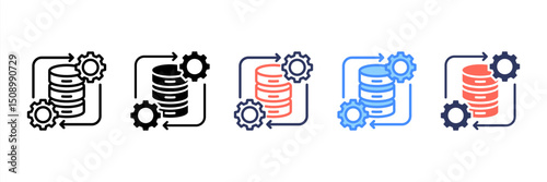 Data Processing Icon