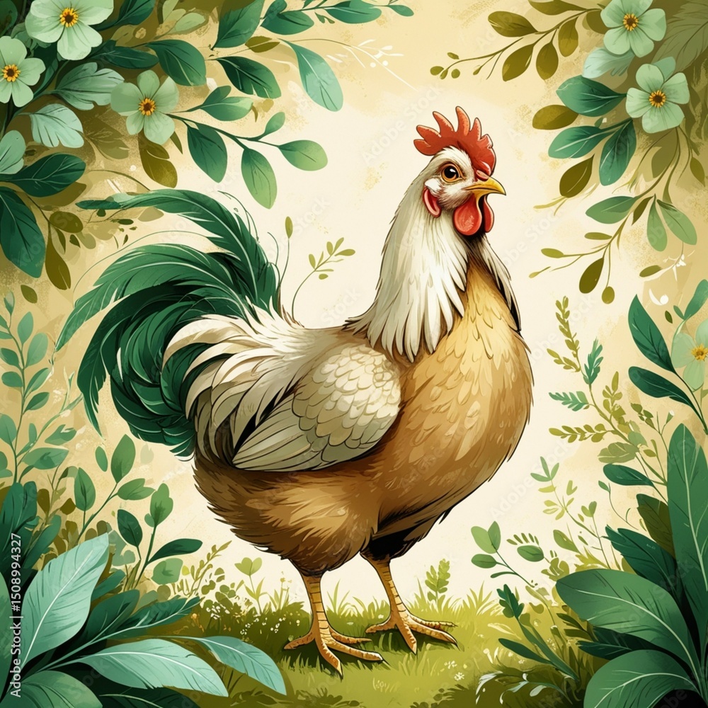 custom made wallpaper toronto digitalcock and hen