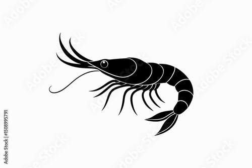 shrimp vector illustration