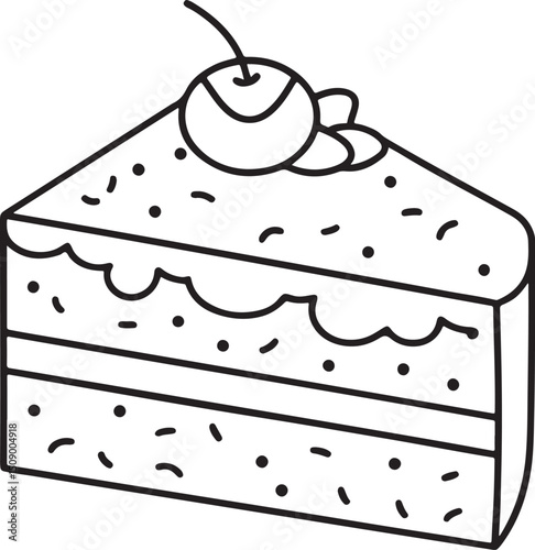 Cute Kawaii Desserts Coloring Pages – Adorable Sweet Treats, Fun & Easy Donut, Cake & Ice Cream Designs for Kids & Adults, Printable PDF