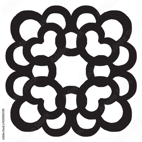 Geometric Decoration Ornament 12 Element For Design Graphic