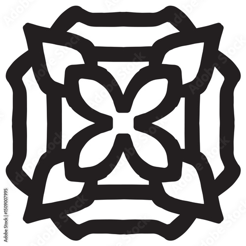 Geometric Decoration Ornament 20 Element For Design Graphic