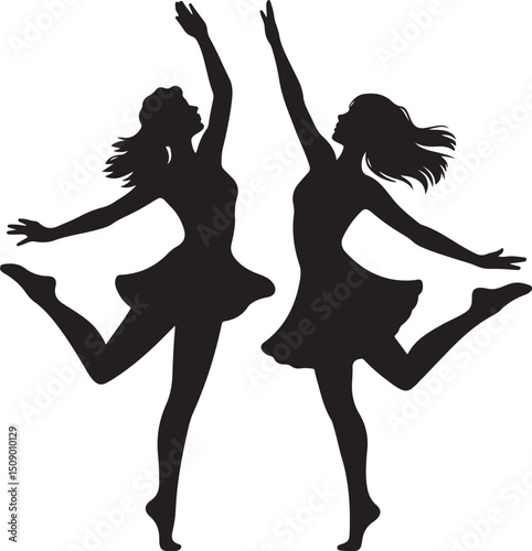 Dynamic Dance Silhouette – Expressive Movement Vector Art

Dancer in Motion – Modern Dance Pose SVG Clipart

Energetic Dance Silhouette – Ballet and Hip Hop Dance Design

Expressive Dancer Silhouette 