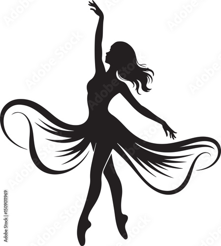 Dynamic Dance Silhouette – Expressive Movement Vector Art

Dancer in Motion – Modern Dance Pose SVG Clipart

Energetic Dance Silhouette – Ballet and Hip Hop Dance Design

Expressive Dancer Silhouette 