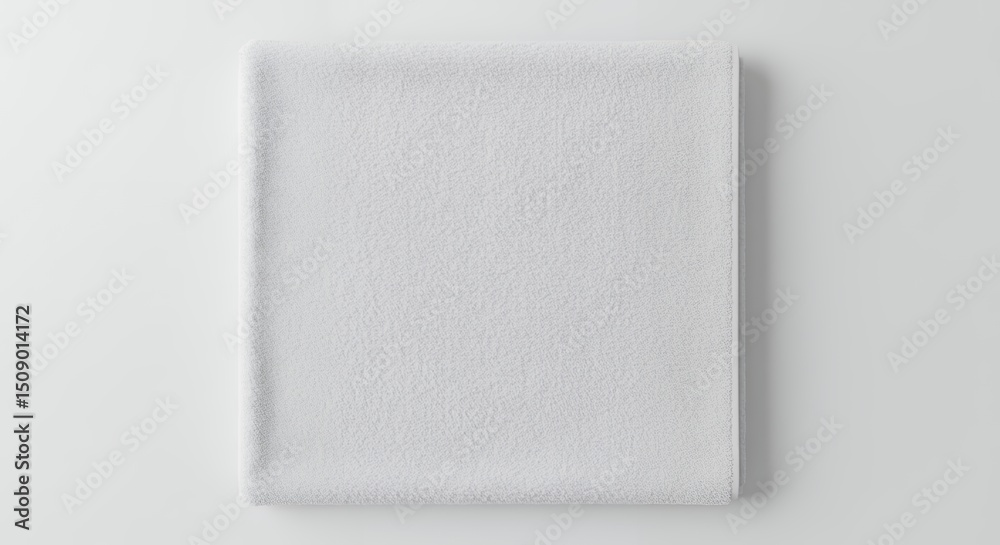 Fototapeta premium Blank white rectangular poster or paper