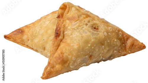 samosa on isolated on transparent background png