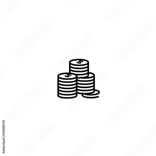 Stacked currency icons represent wealth accumulation symbolically