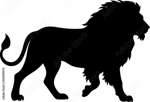 A runing lion 
