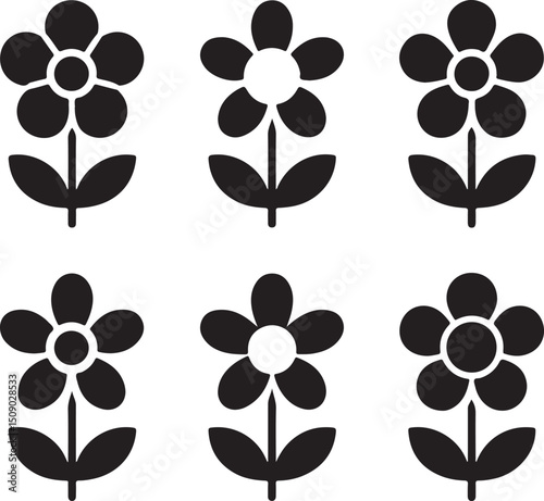 Minimal Flower Icon SVG | Simple Floral Line Art | Botanical Cut File for Cricut

Hand Drawn Flower Icon SVG | Elegant Floral Silhouette | Dainty Bloom Design

Floral Outline SVG | Cute Flower Icon | 