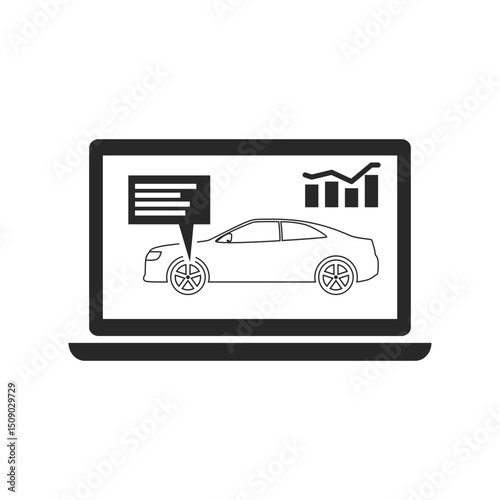 Car parts elements and Mechanic service tools icons
