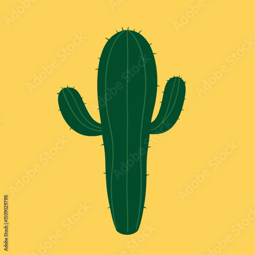 vector illustration of a cactus