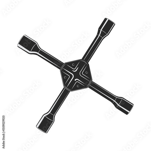 Car parts elements and Mechanic service tools icons