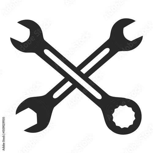 Car parts elements and Mechanic service tools icons