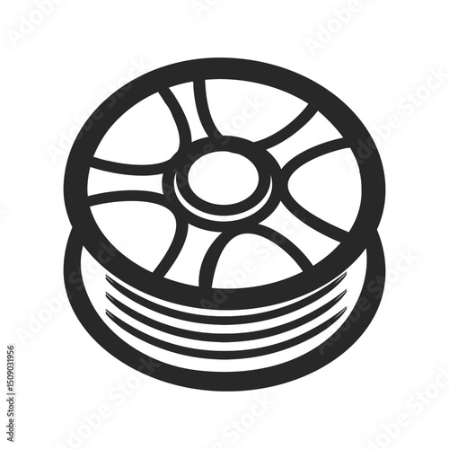 Car parts elements and Mechanic service tools icons