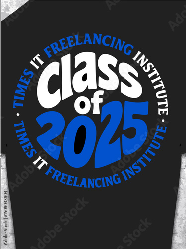 Modern Stylist education T-shirt Design .