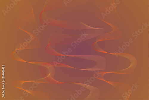 Orange-Red Gradient Vector Design