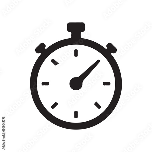 stopwatch vector illustration