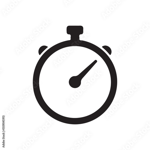 stopwatch vector icon